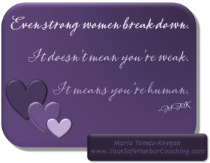 MTK 4 - Strong women break down